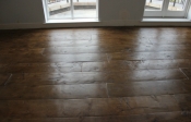 Antique oak flooring