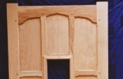 40A. Solid Oak Buchannon style door