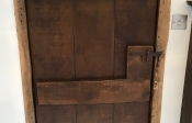 Antique fumed oak range