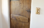 3 plank antique internal oak ledged door