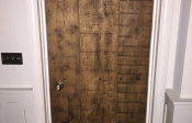 Antique doors finished by customer
