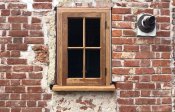 solid oak window