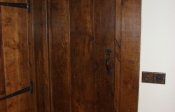 Antique oak beams and internal doors