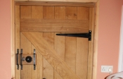 15. 6 Plank External solid oak door back