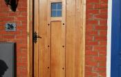 28. Solid Oak Stratus style door with window £1200.00+vat standard solid oak frame £525+vat