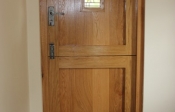 23.Solid oak Hunter style door with window starting price £1200+vat Solid Oak Frame £525.00+vat