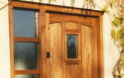 29. Solid Oak Stratus style door with window £1200.00+vat