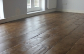 antique disctressed solid oak flooring, wide planks
