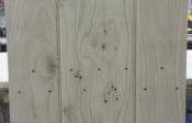 3 plank internal oak ledged door with pencil bead