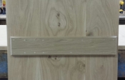 3 plank internal oak ledged door with pencil bead