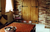 Solid oak domed plank door